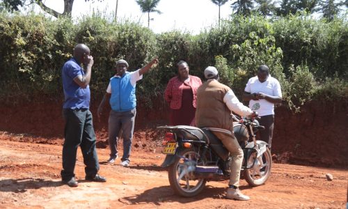 Development with Road Construction in Matumbei Ward 4